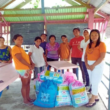 Extending love and care to the people of Caramay, Roxas, Palawan during our relief operations. Extending love and care to the people of Caramay, Roxas, Palawan during our relief operations.